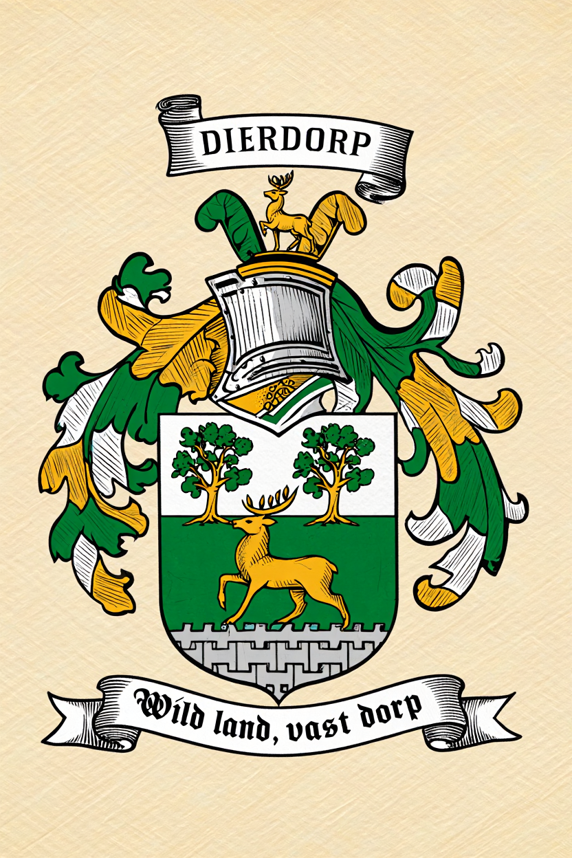 Familiewapen van de achternaam DIERDORP