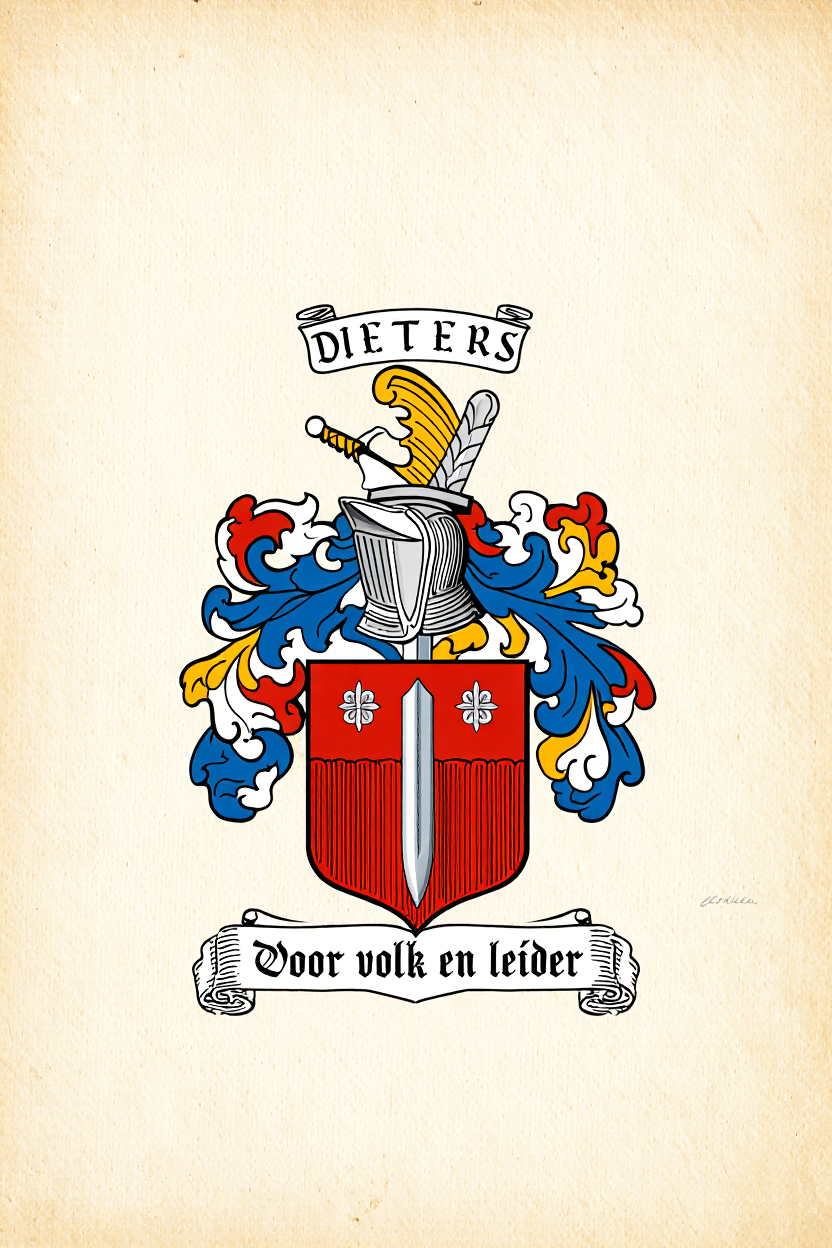 Familiewapen van de achternaam DIETERS