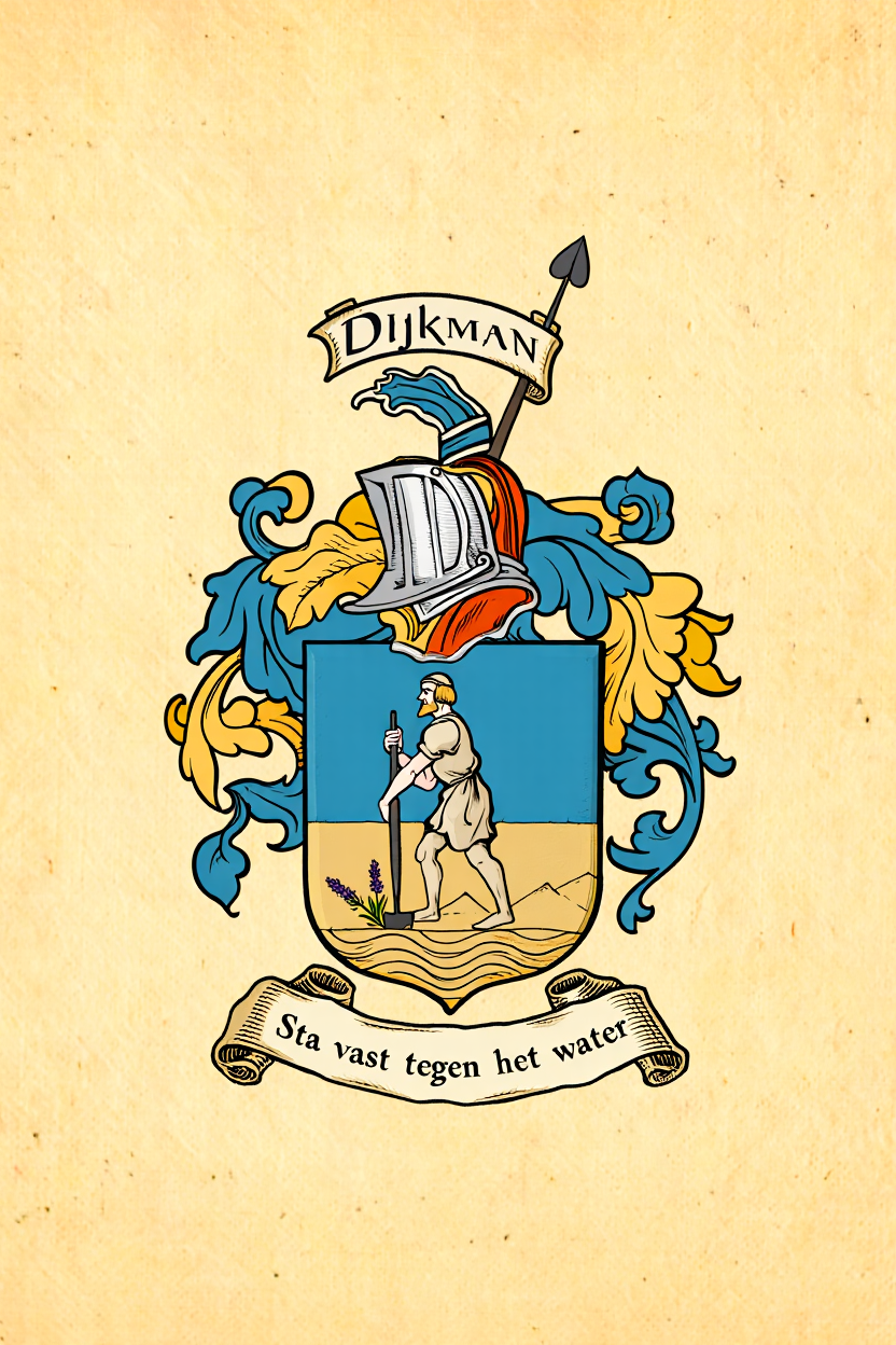 Familiewapen van de achternaam DIJKMAN
