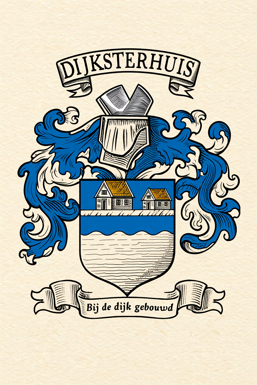 Familiewapen van de achternaam DIJKSTERHUIS