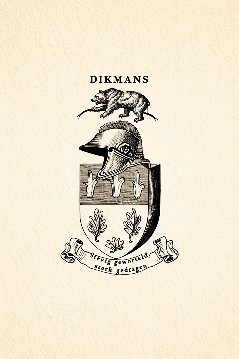 Familiewapen van de achternaam DIKMANS