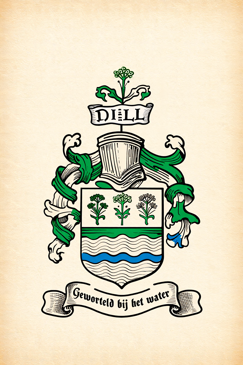 Familiewapen van de achternaam DILL