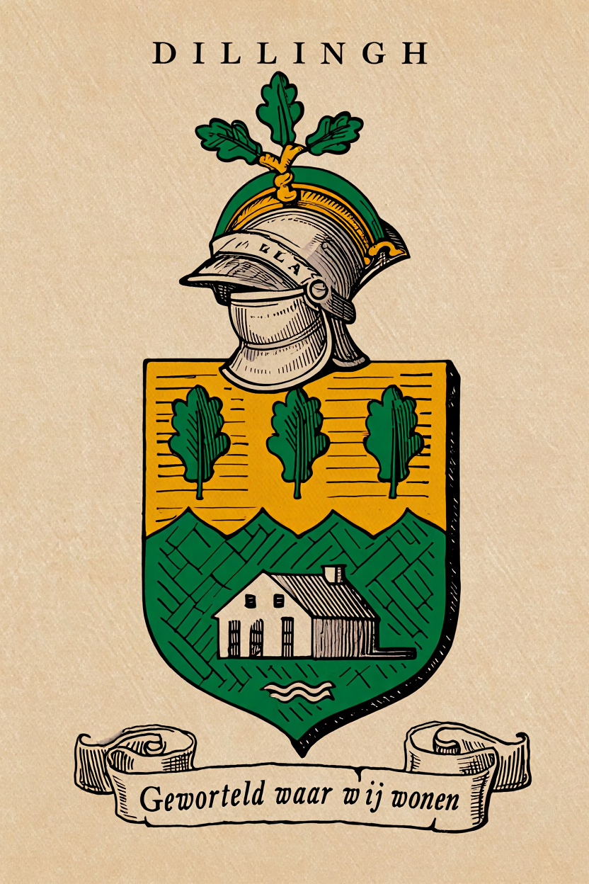 Familiewapen van de achternaam DILLINGH