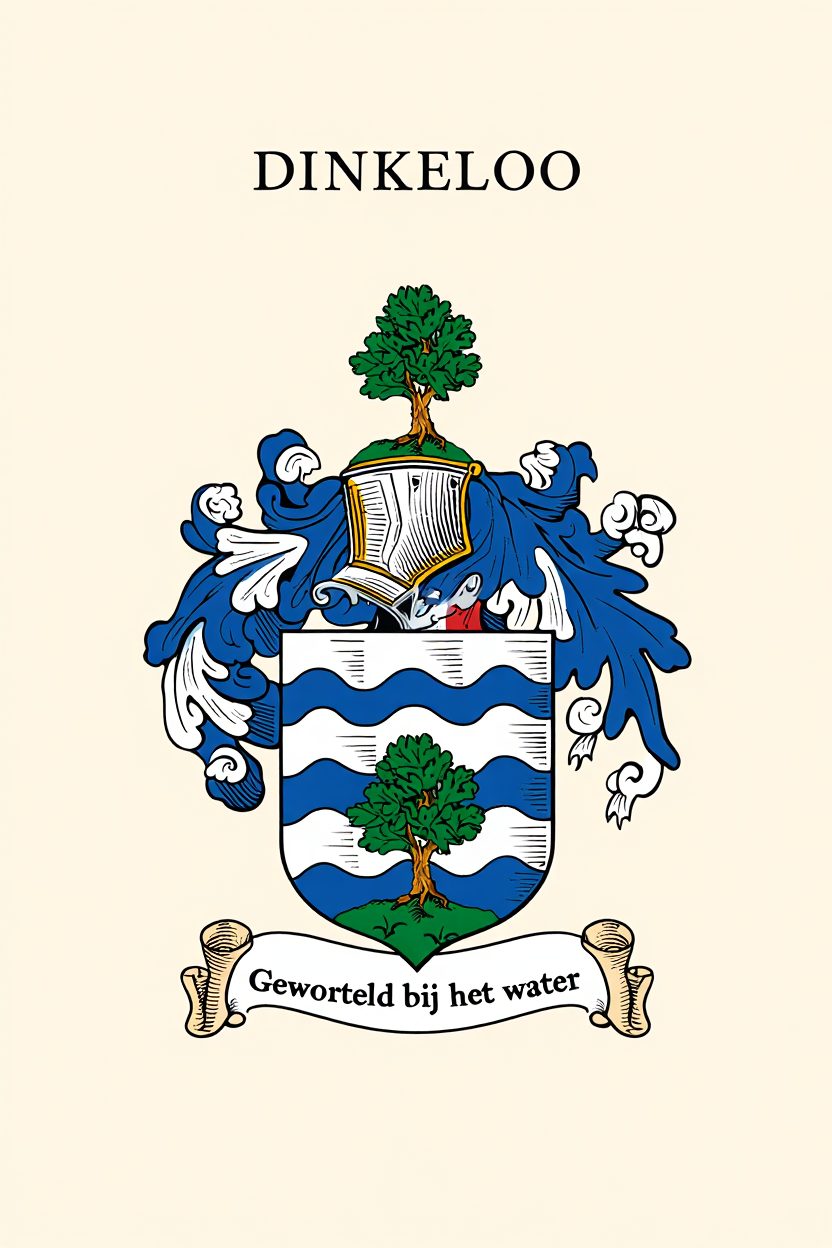 Familiewapen van de achternaam DINKELOO