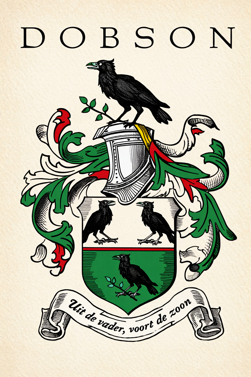 Familiewapen van de achternaam DOBSON