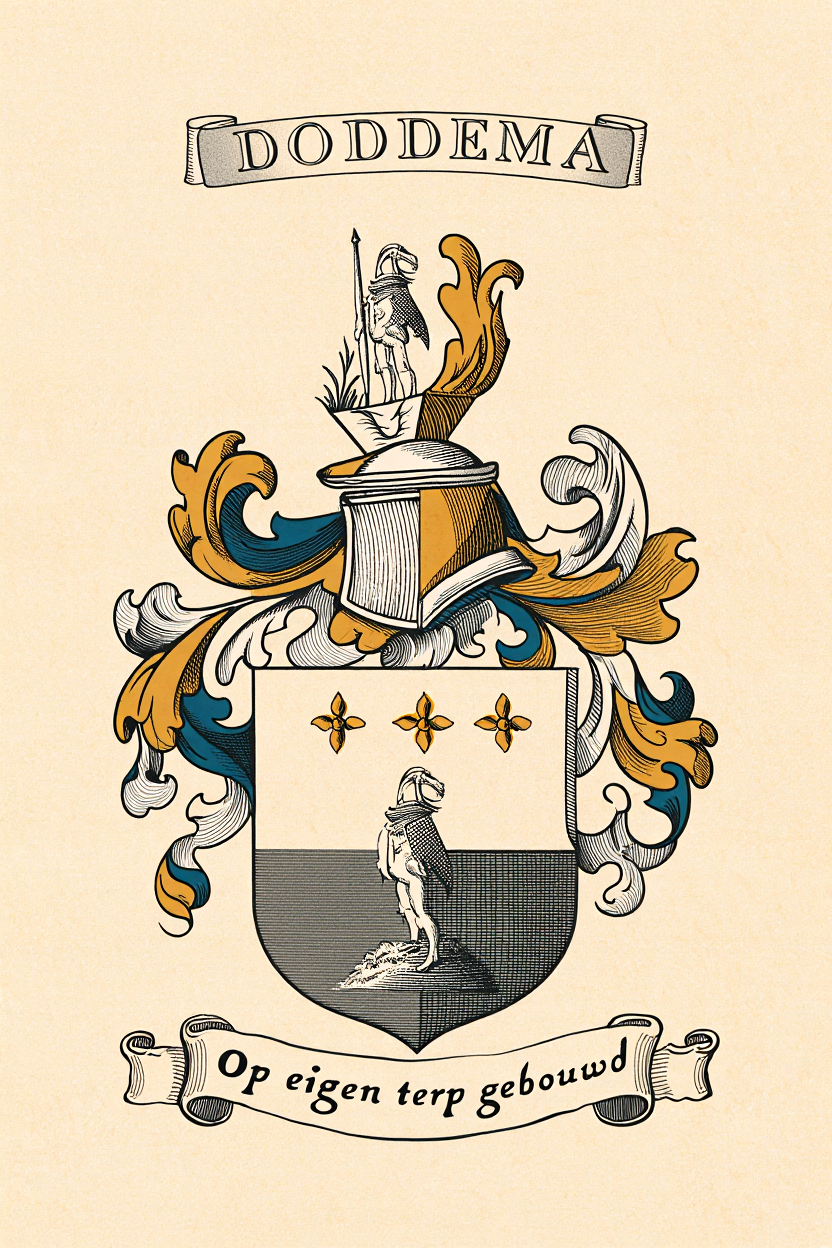 Familiewapen van de achternaam DODDEMA