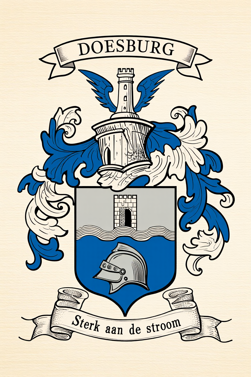 Familiewapen van de achternaam DOESBURG