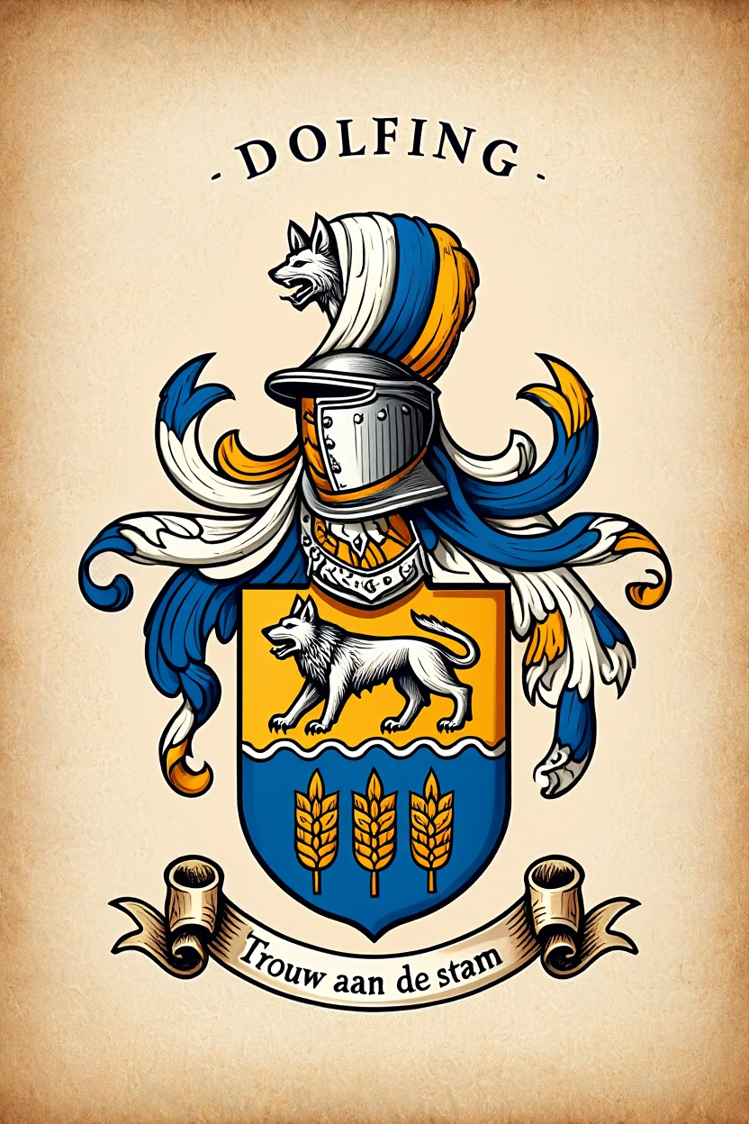 Familiewapen van de achternaam DOLFING