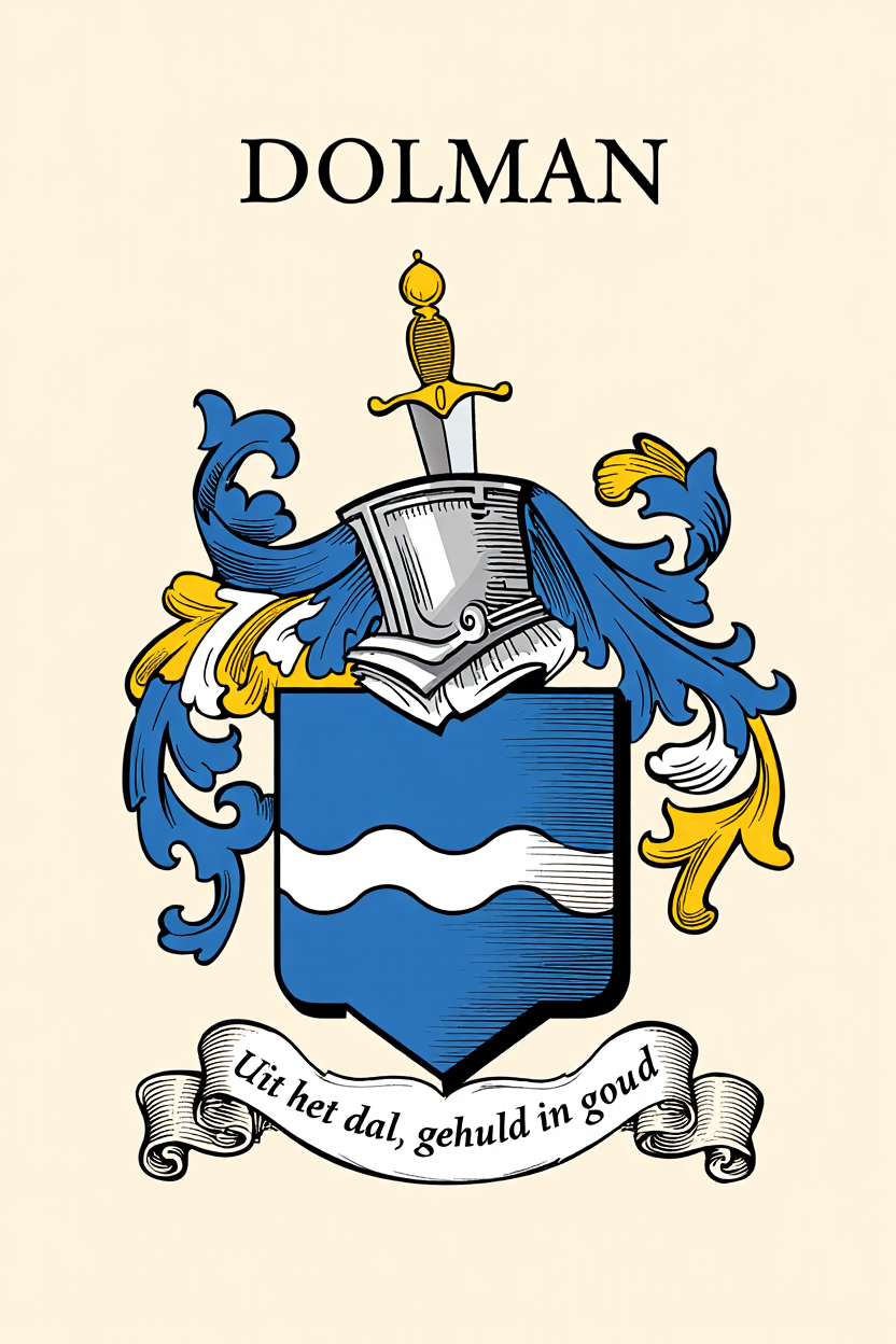 Familiewapen van de achternaam DOLMAN