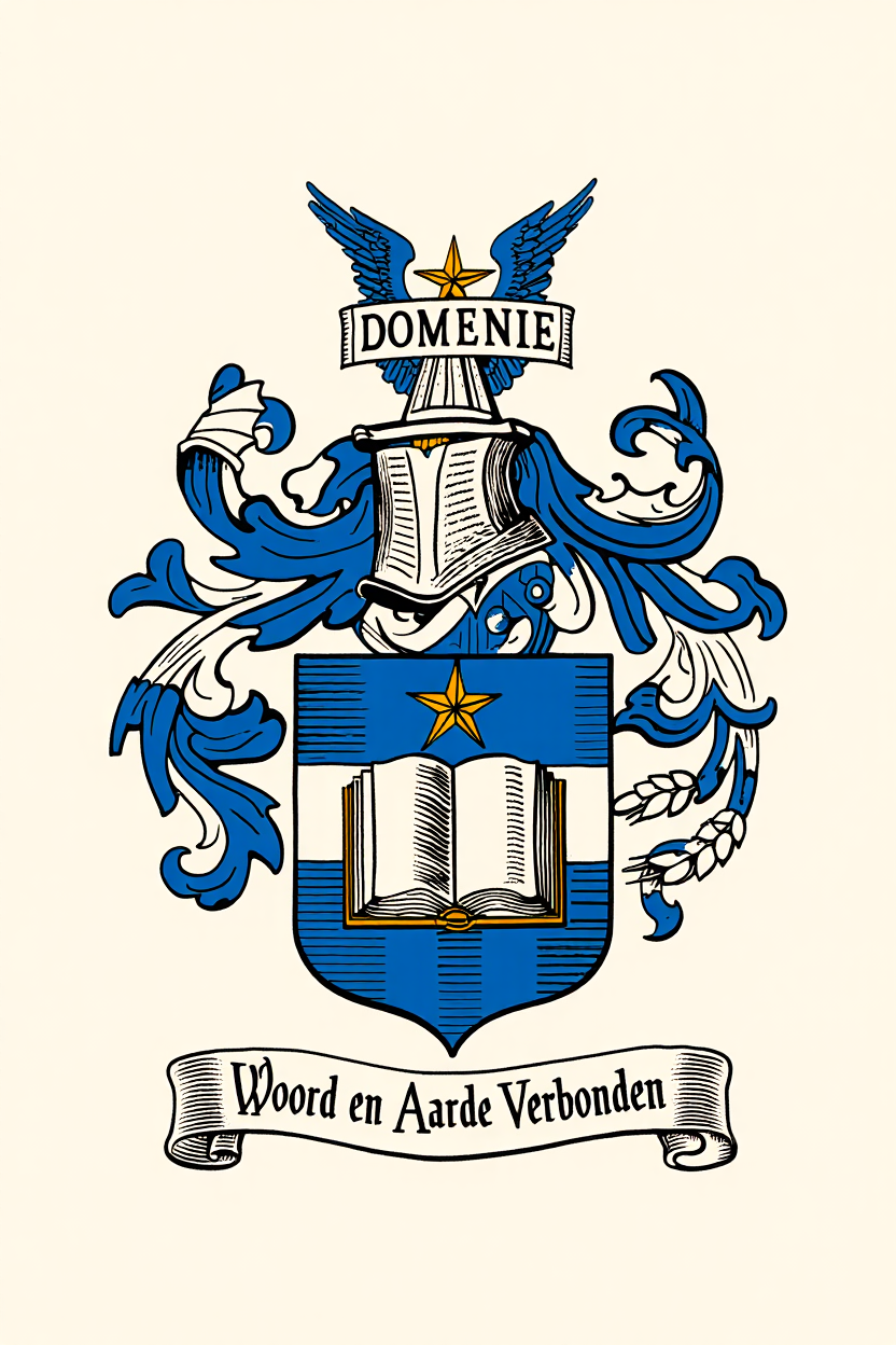 Familiewapen van de achternaam DOMENIE (vergrendeld)