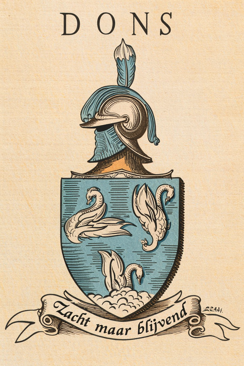 Familiewapen van de achternaam DONS