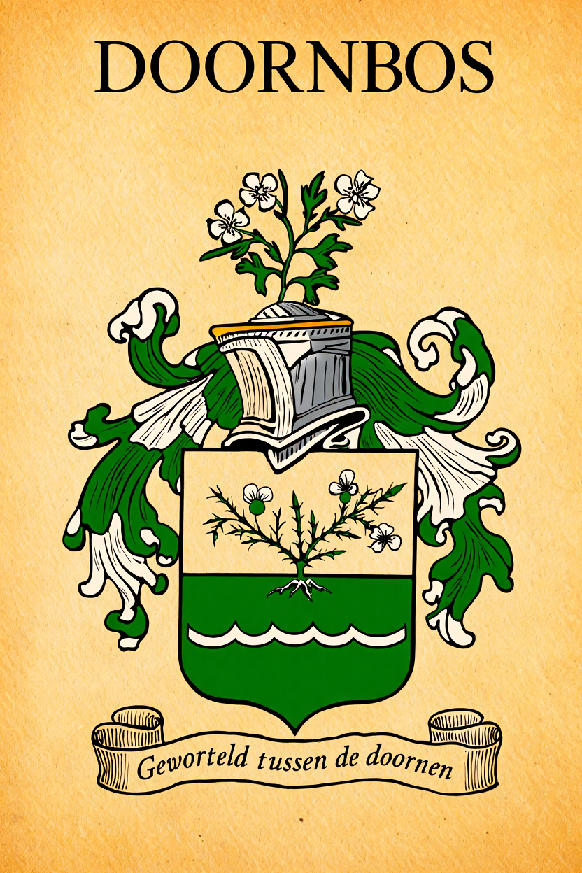 Familiewapen van de achternaam DOORNBOS
