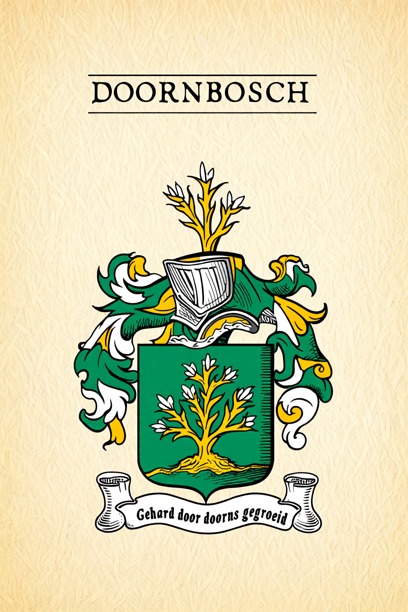 Familiewapen van de achternaam DOORNBOSCH