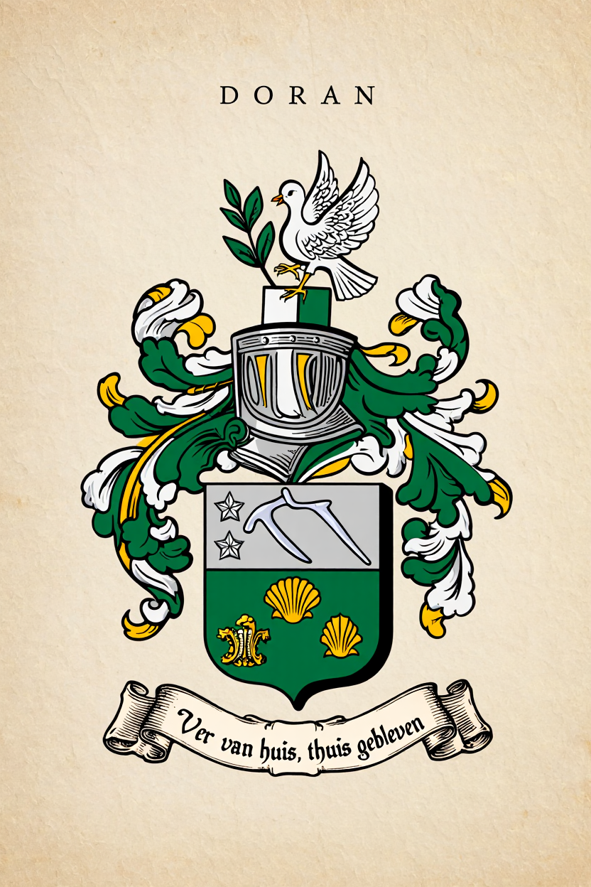 Familiewapen van de achternaam DORAN