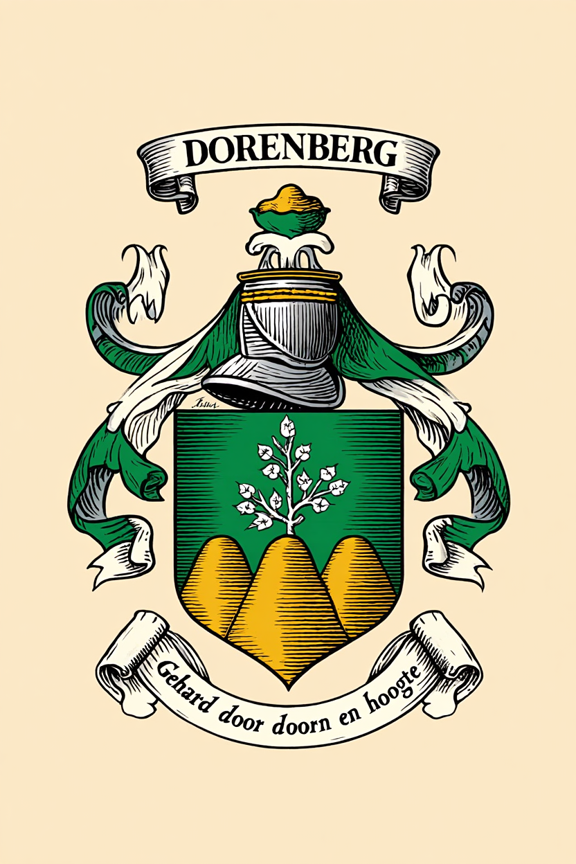 Familiewapen van de achternaam DORENBERG