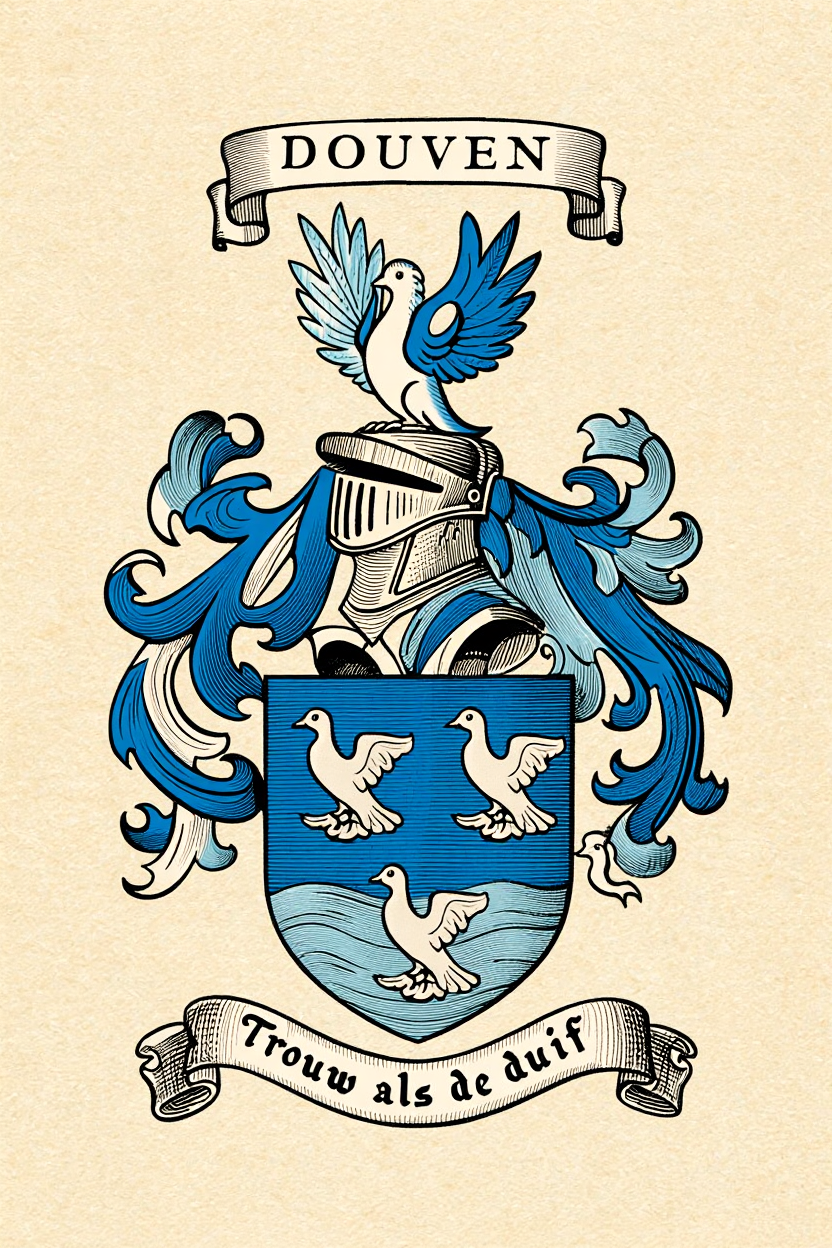 Familiewapen van de achternaam DOUVEN