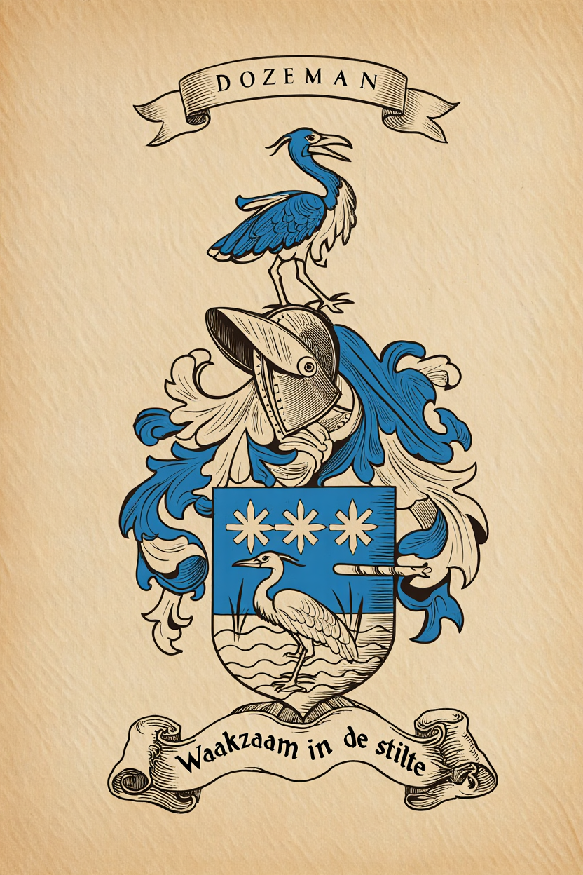 Familiewapen van de achternaam DOZEMAN