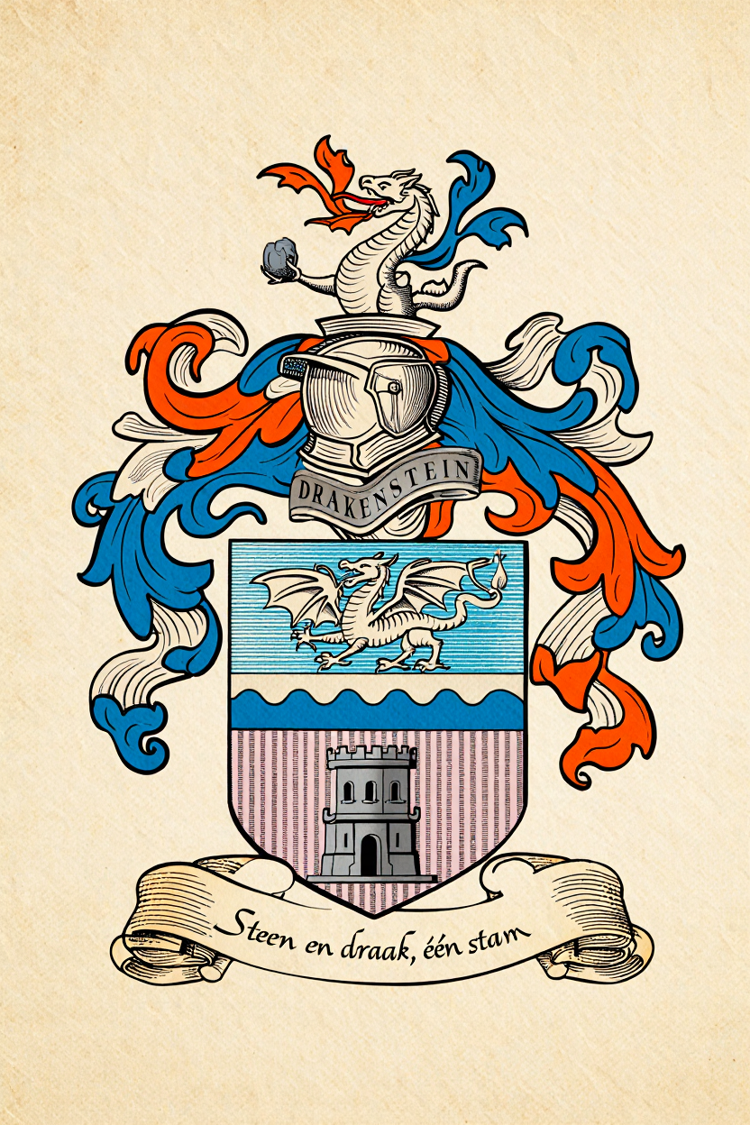 Familiewapen van de achternaam DRAKENSTEIN