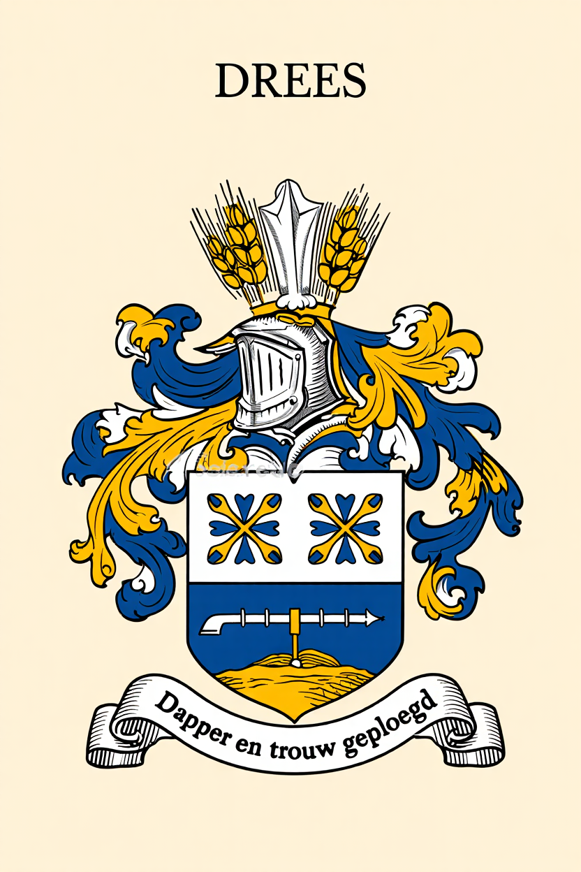 Familiewapen van de achternaam DREES