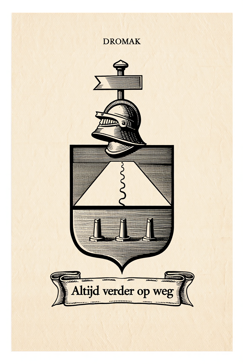 Familiewapen van de achternaam DROMAK