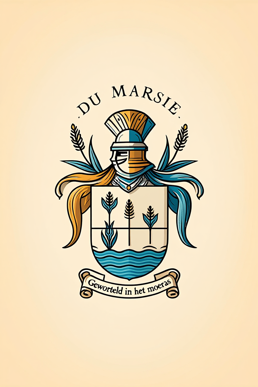 Familiewapen van de achternaam DU MARSIE