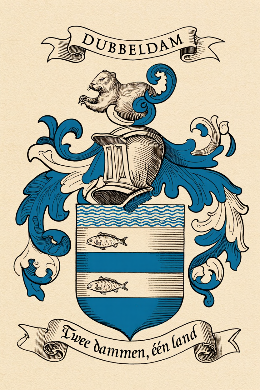 Familiewapen van de achternaam DUBBELDAM