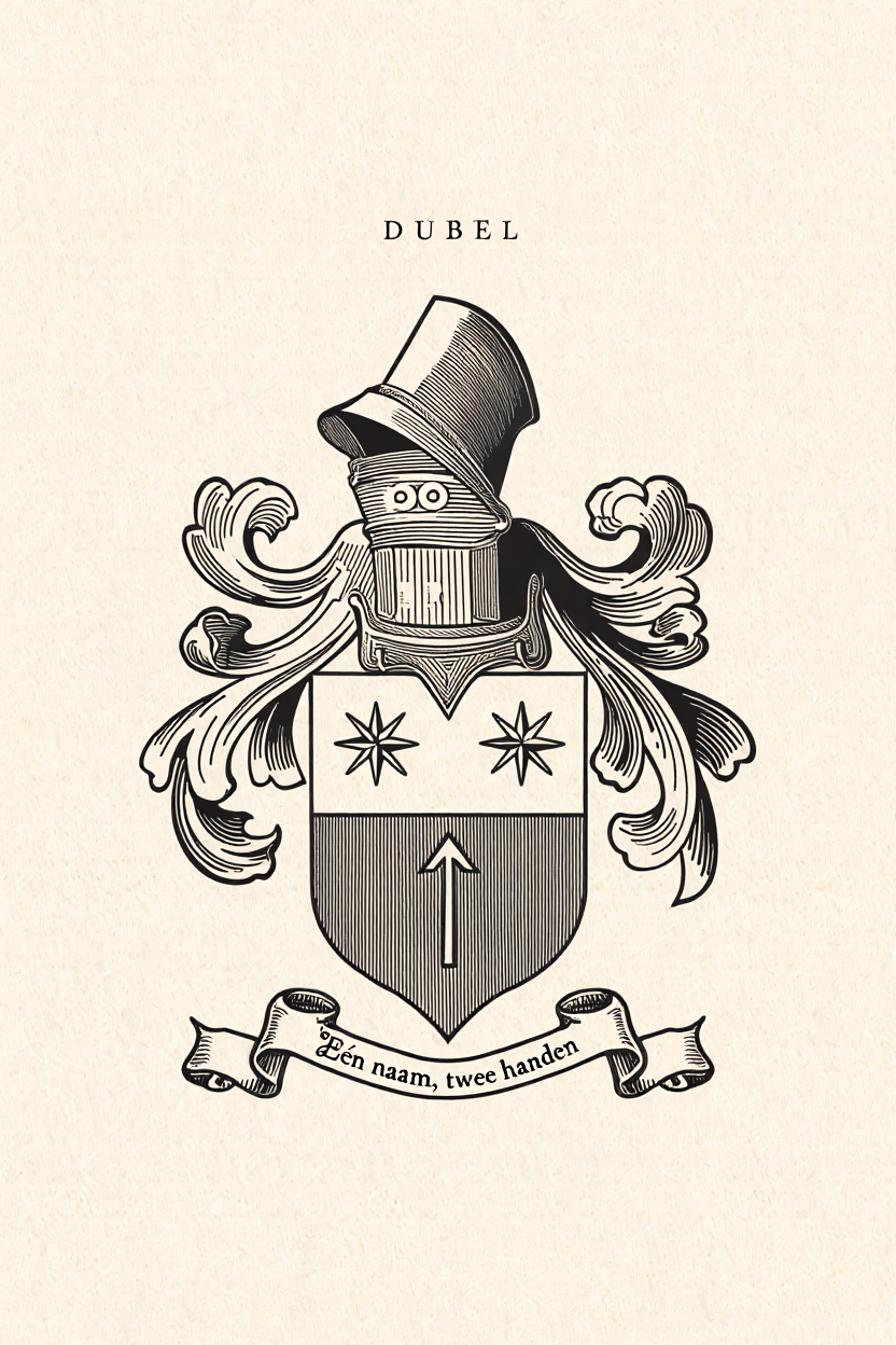 Familiewapen van de achternaam DUBEL