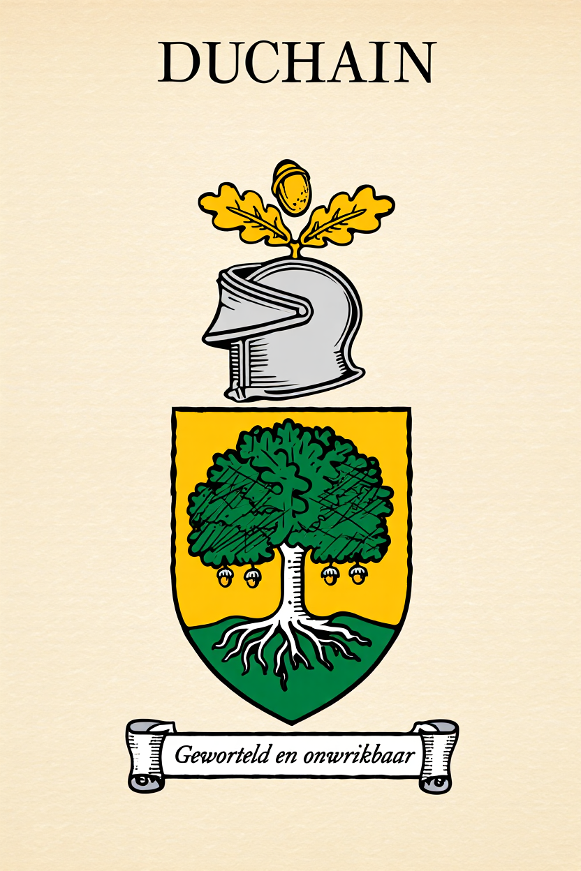 Familiewapen van de achternaam DUCHAIN
