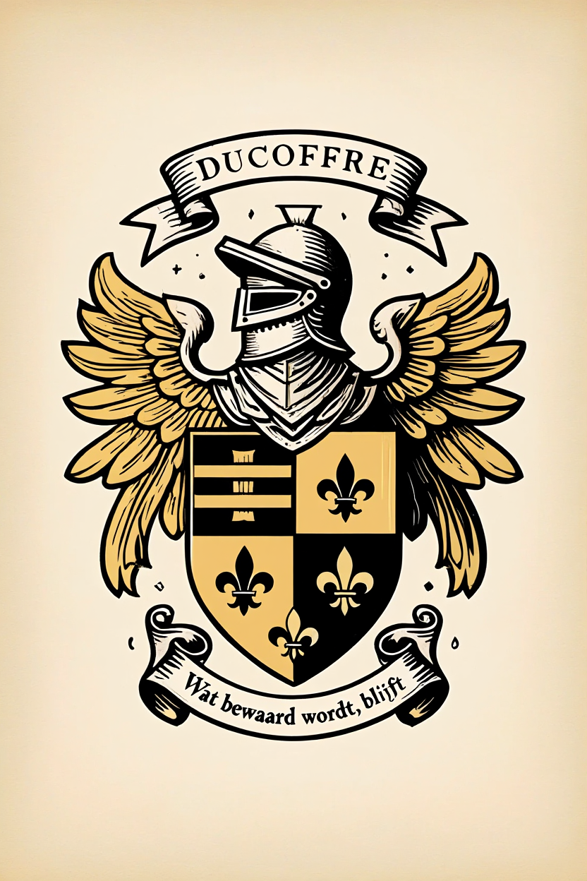 Familiewapen van de achternaam DUCOFFRE