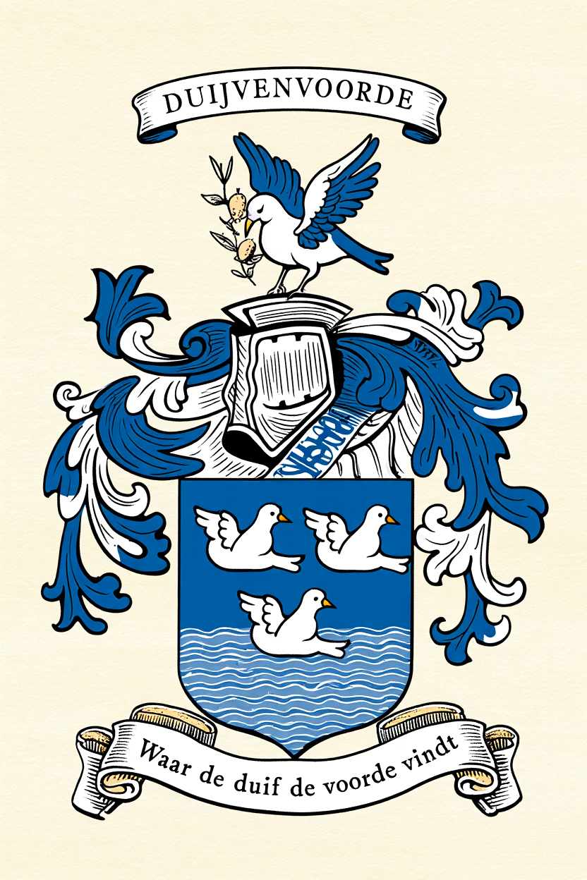 Familiewapen van de achternaam DUIJVENVOORDE