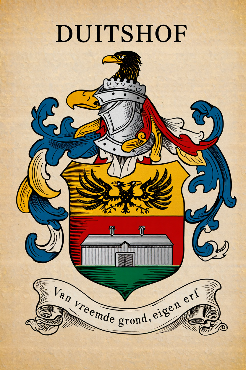 Familiewapen van de achternaam DUITSHOF