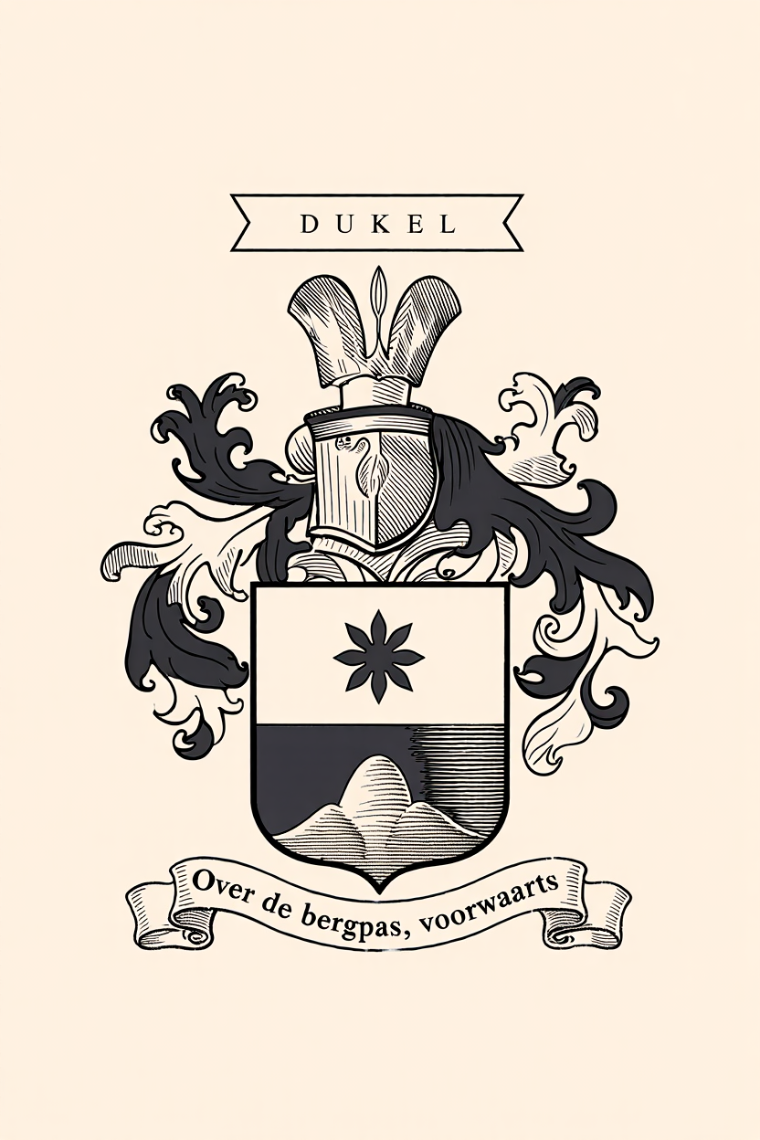 Familiewapen van de achternaam DUKEL