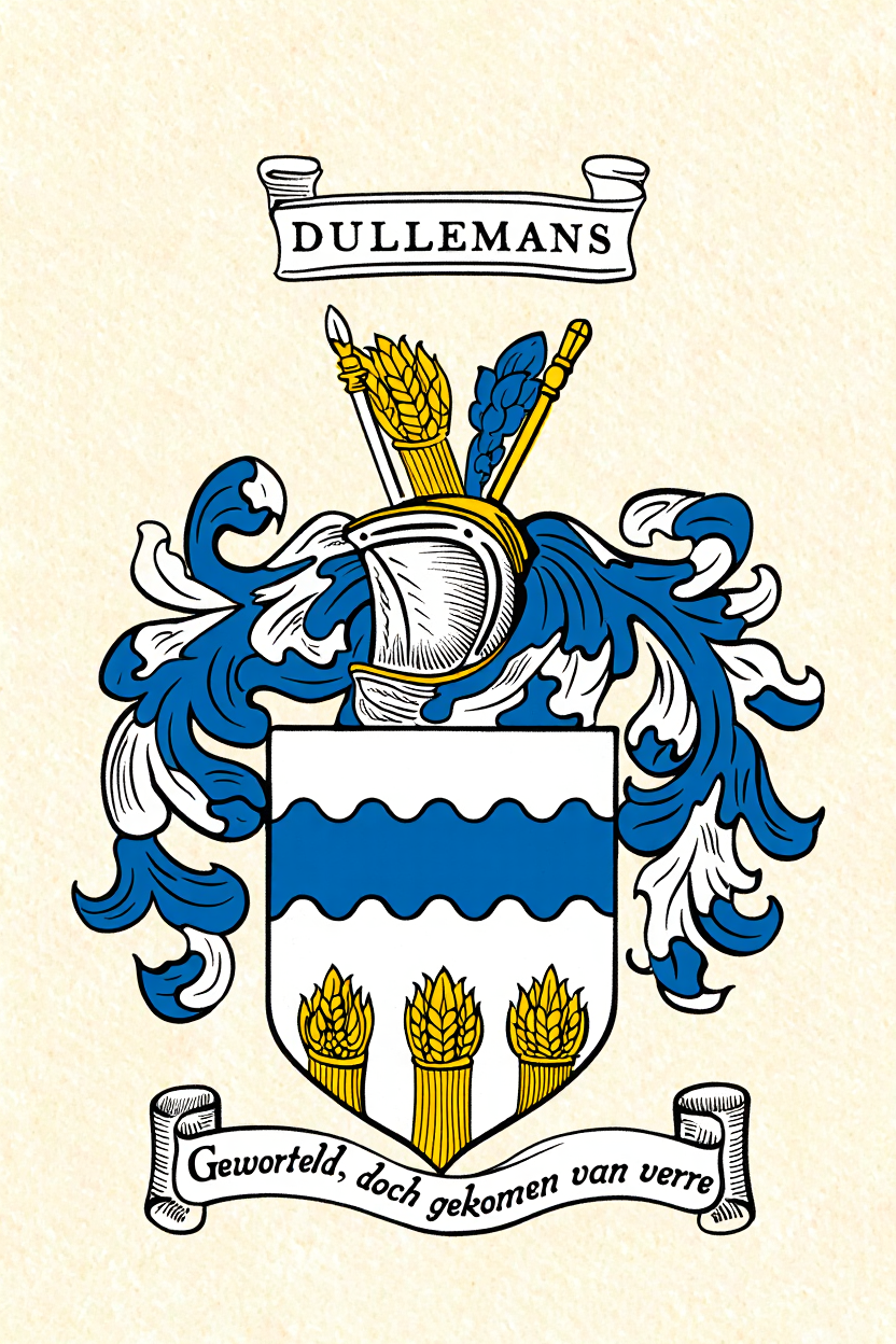 Familiewapen van de achternaam DULLEMANS