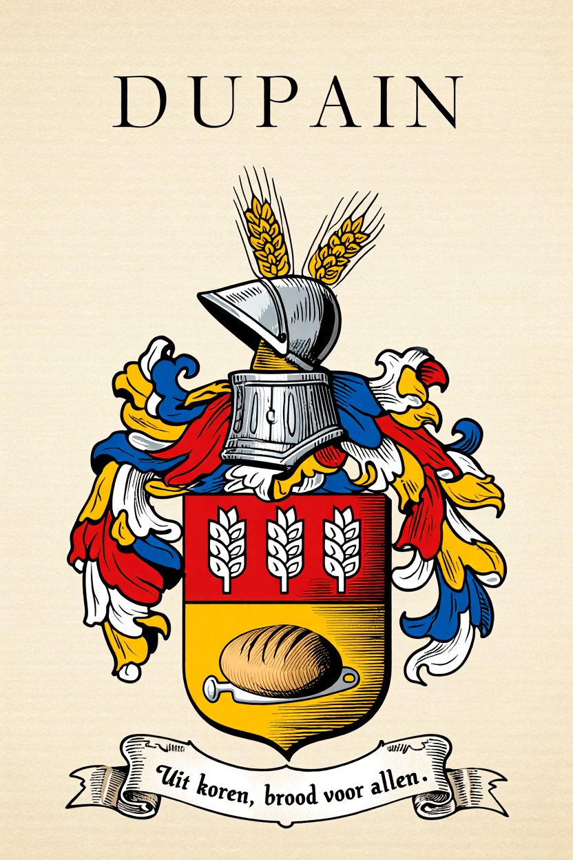 Familiewapen van de achternaam DUPAIN