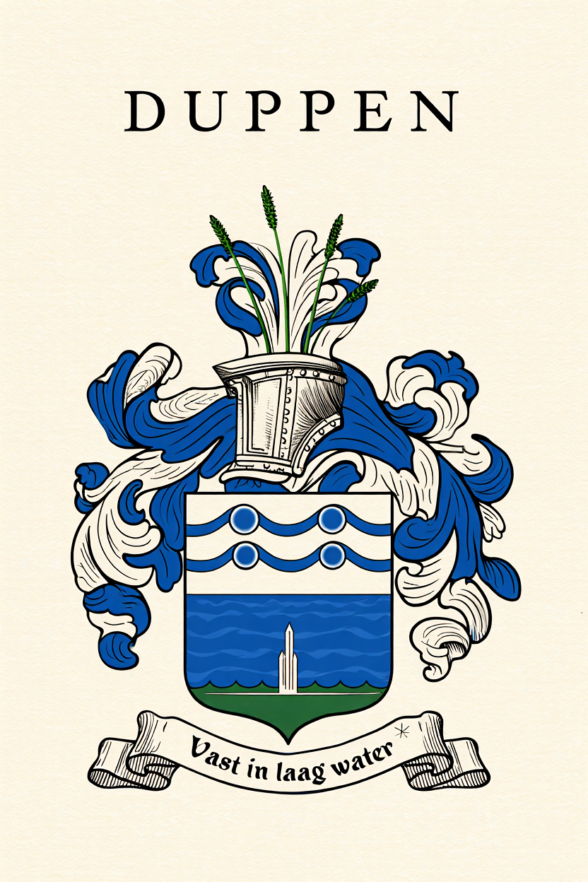 Familiewapen van de achternaam DUPPEN