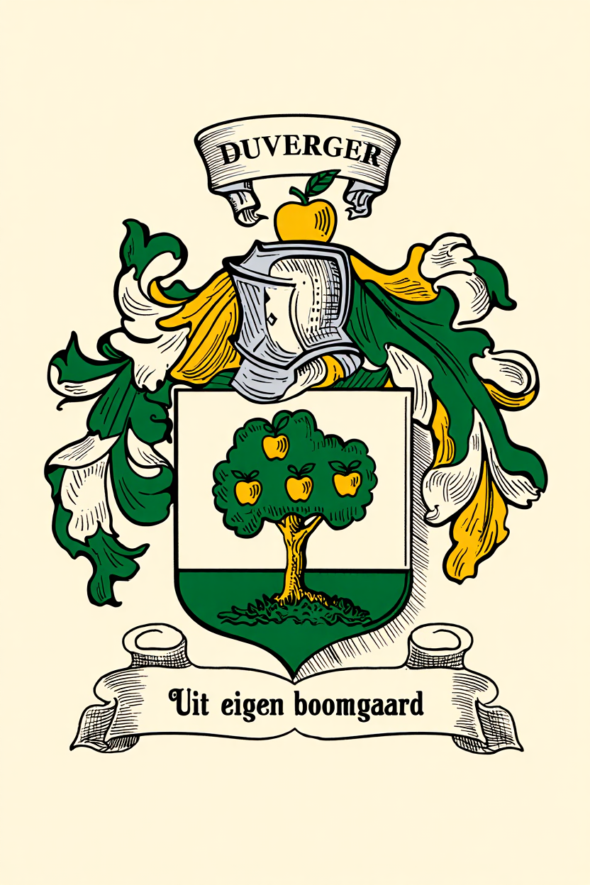 Familiewapen van de achternaam DUVERGER