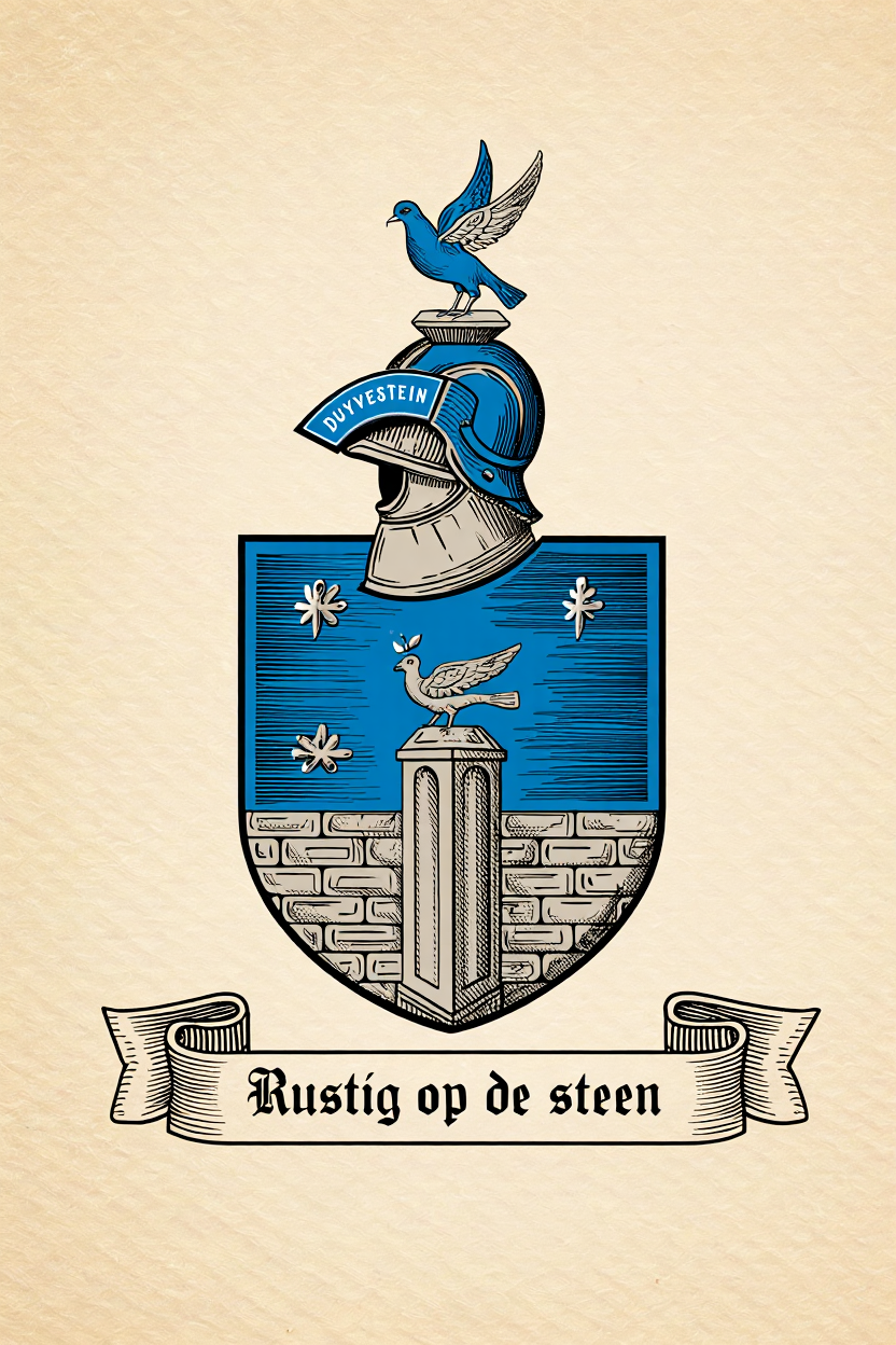 Familiewapen van de achternaam DUYVESTEIN (vergrendeld)