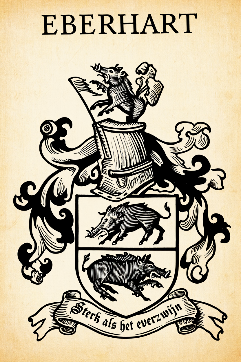 Familiewapen van de achternaam EBERHART