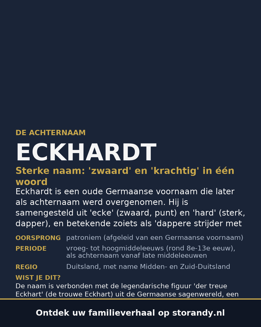 Familiewapen van de achternaam ECKHARDT (vergrendeld)