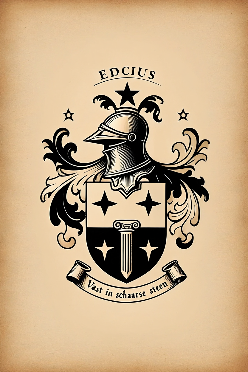 Familiewapen van de achternaam EDCIUS