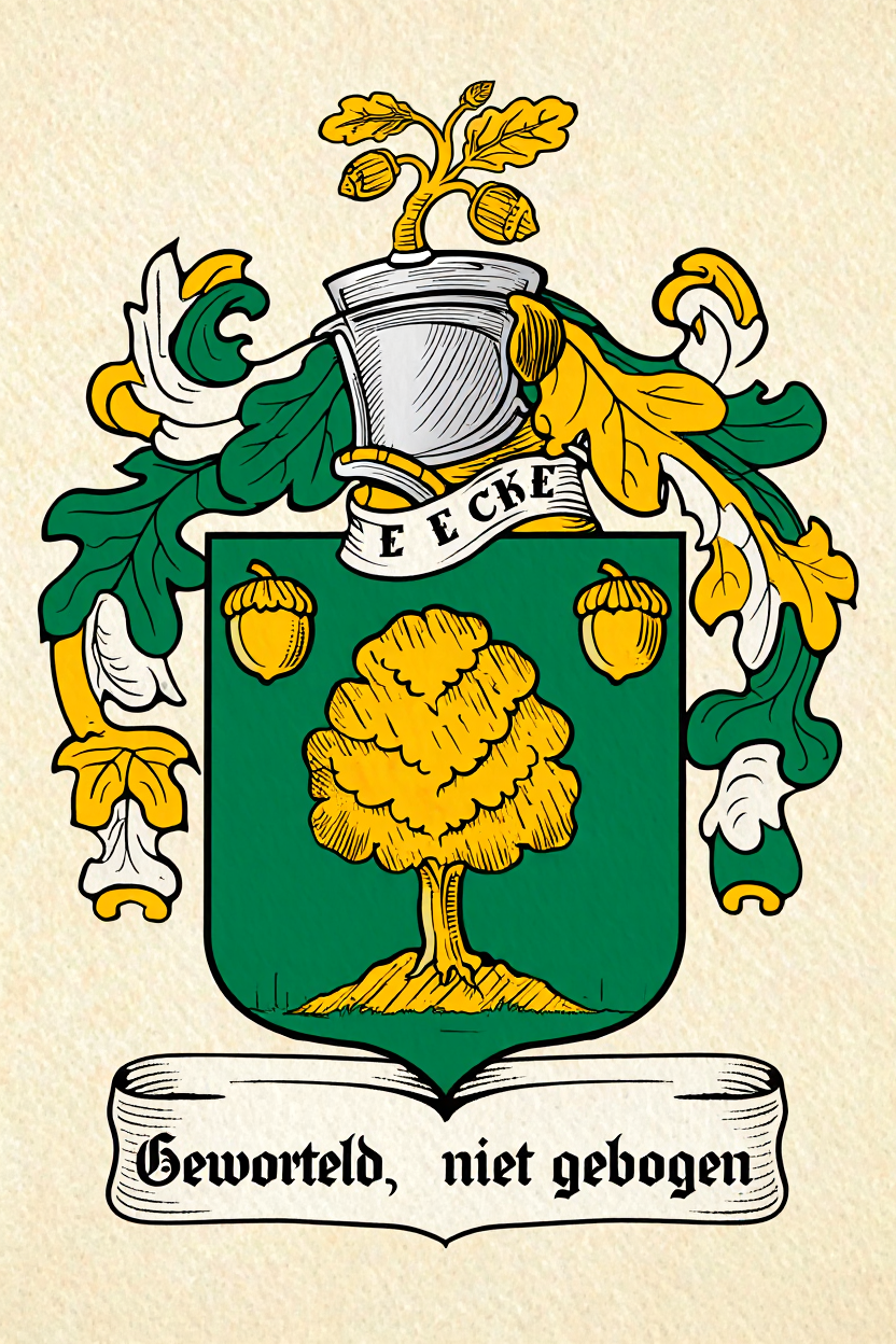 Familiewapen van de achternaam EECKE