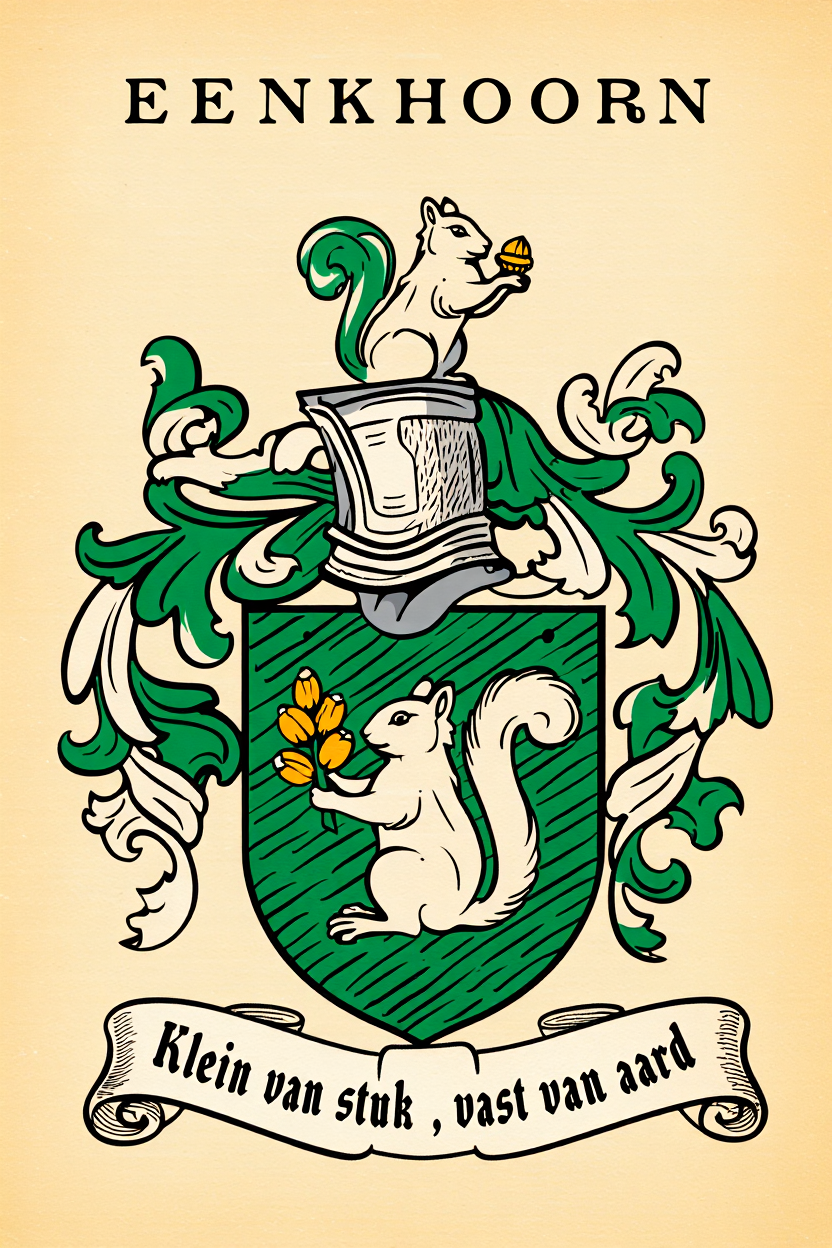 Familiewapen van de achternaam EENKHOORN
