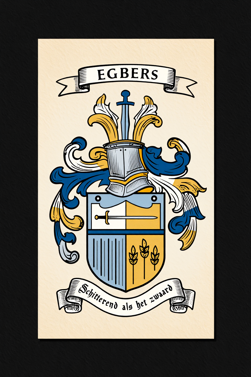 Familiewapen van de achternaam EGBERS