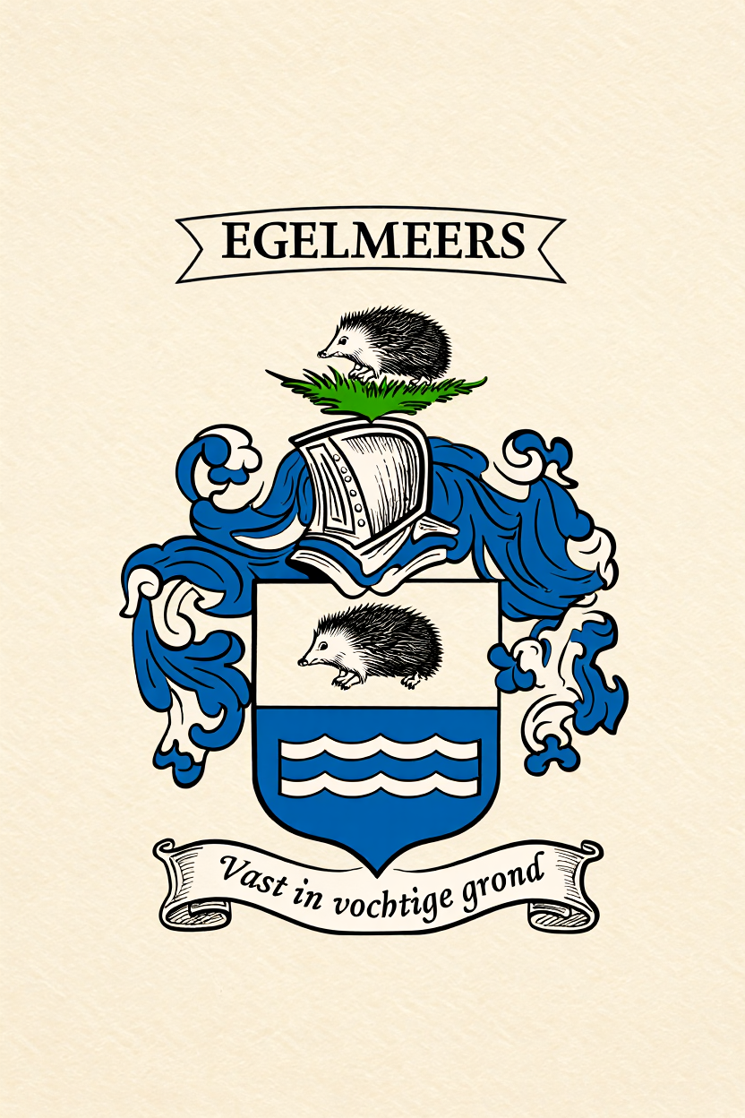 Familiewapen van de achternaam EGELMEERS