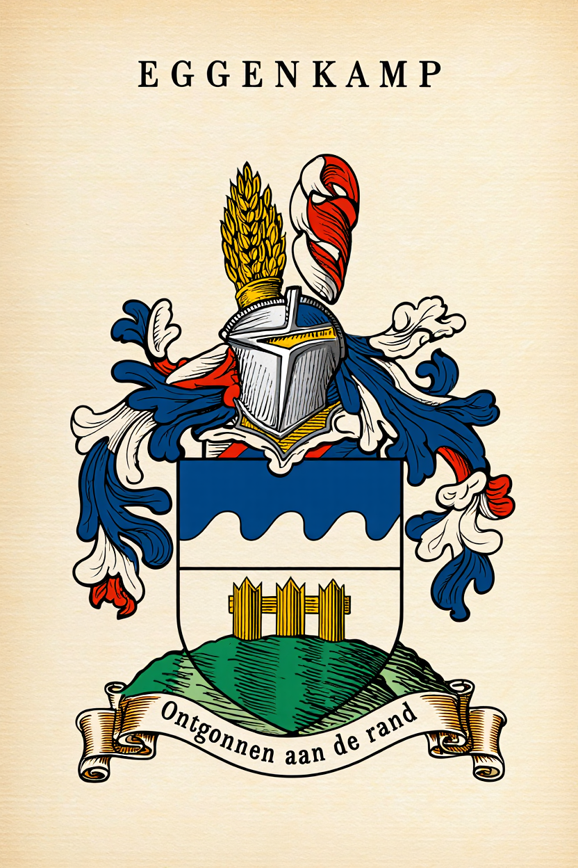 Familiewapen van de achternaam EGGENKAMP