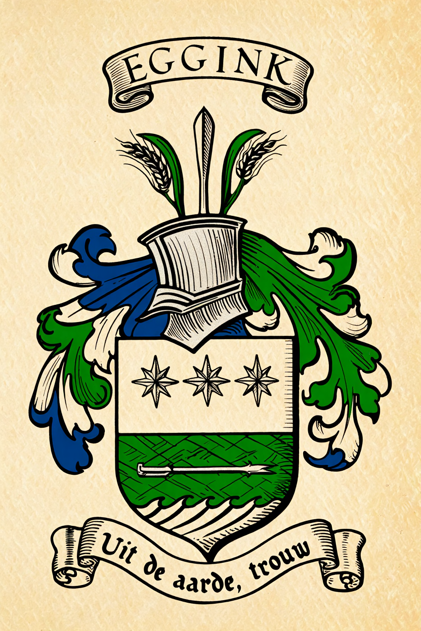 Familiewapen van de achternaam EGGINK
