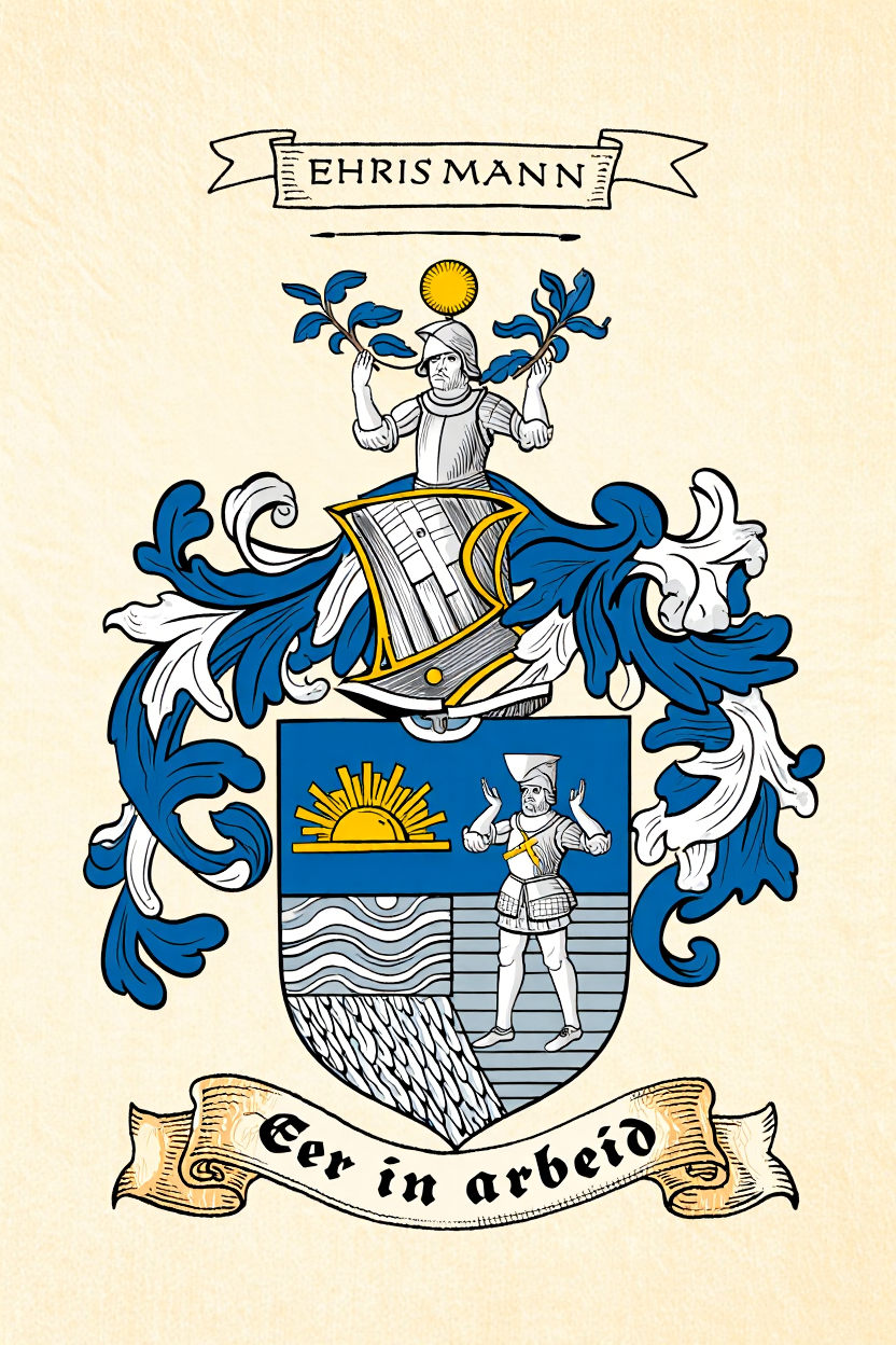 Familiewapen van de achternaam EHRISMANN