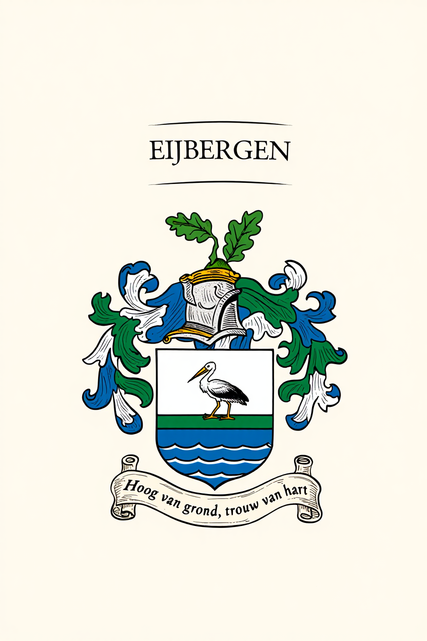 Familiewapen van de achternaam EIJBERGEN