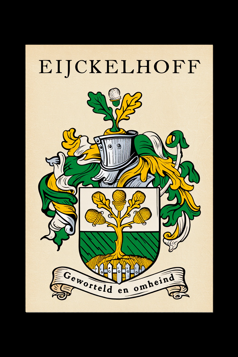 Familiewapen van de achternaam EIJCKELHOFF