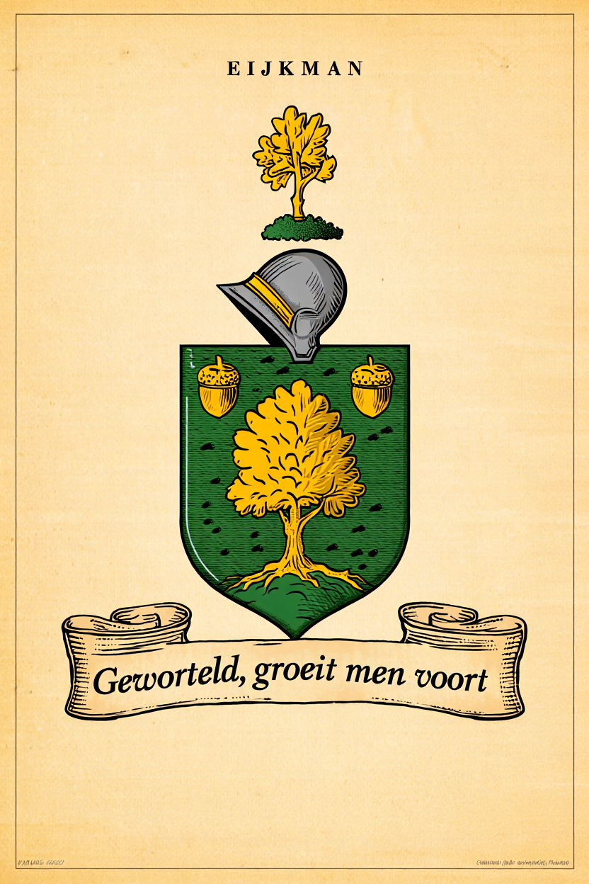 Familiewapen van de achternaam EIJKMAN